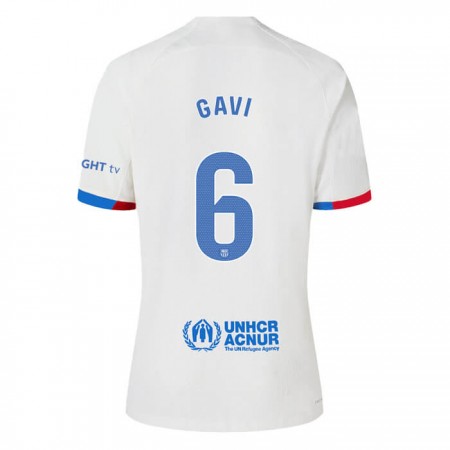 Nogometni Dres FC Barcelona Gavi 6 Gostujući 2023-24